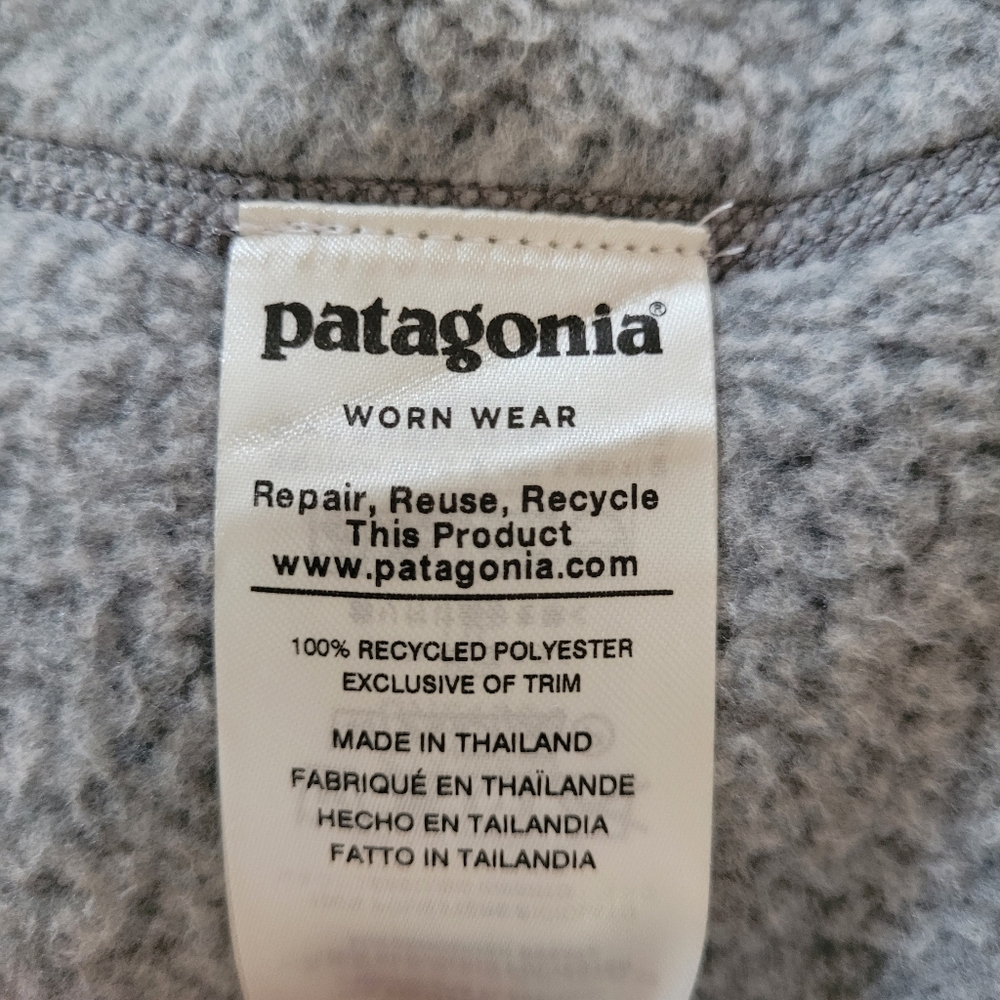 Patagonia Men's Better Sweater® 1/4-Zip Fleece Stonewash - Size XXL - Picture 9 of 9